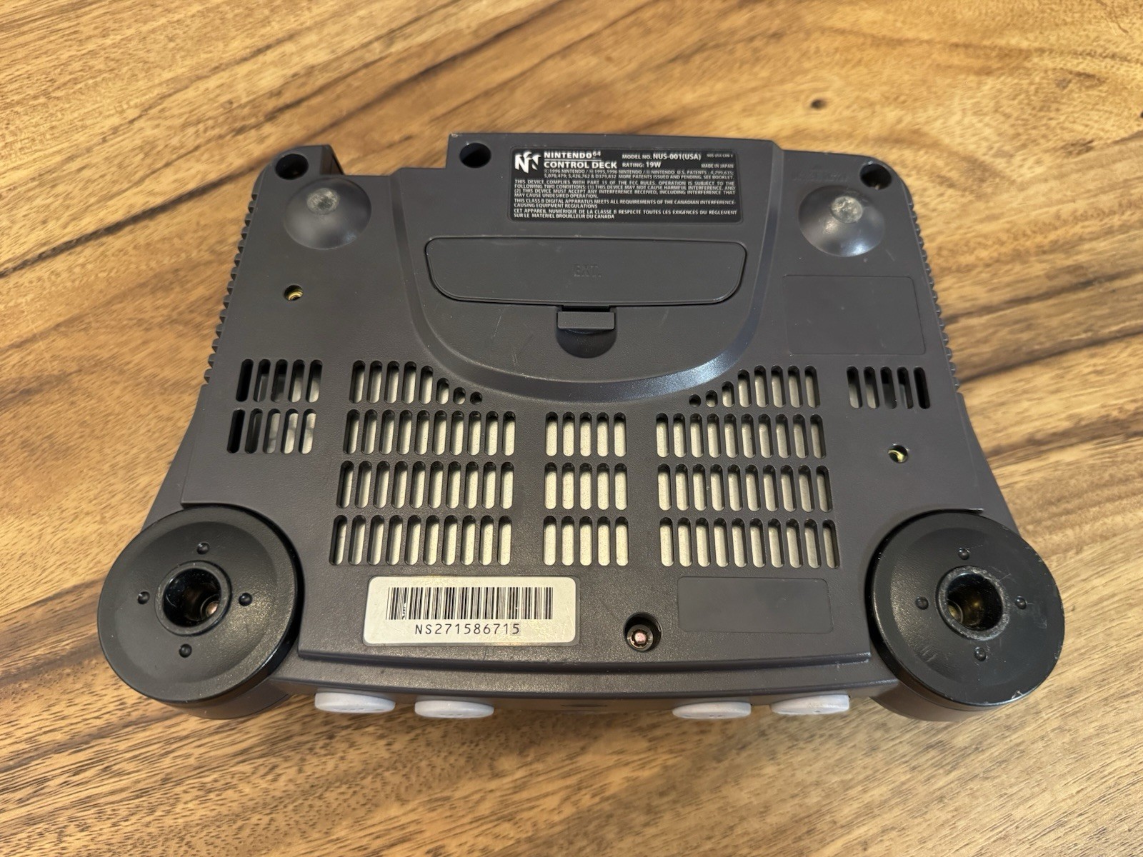 Nintendo 64 N64 Replacement Console-No Jumper Pack Door Or Game-NUS-001 Tested