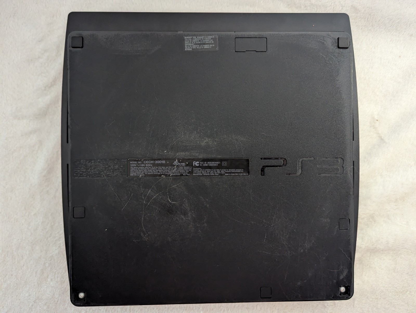 Sony PlayStation 3 PS3 CECH-3001B Slim Console 320GB w/ OEM Controller Bundle