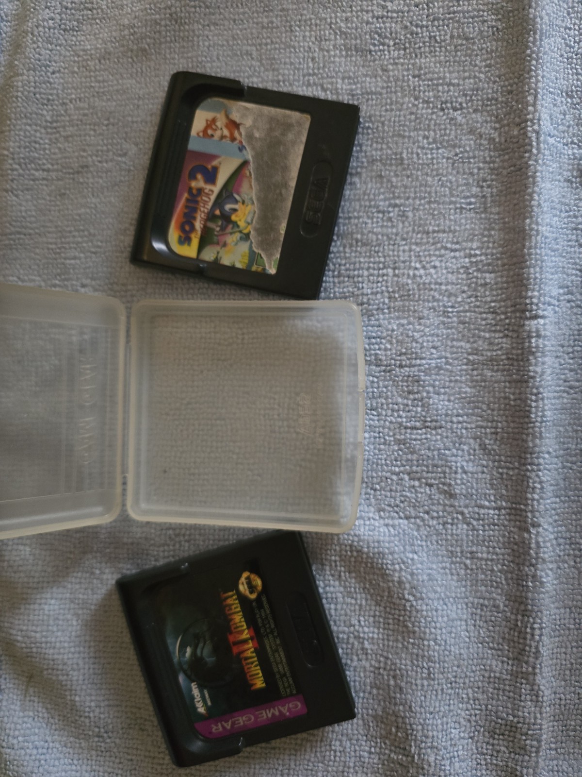 SEGA Game Gear Console – Recapped, IPS Screen, Glass lens, New shell, 2 games