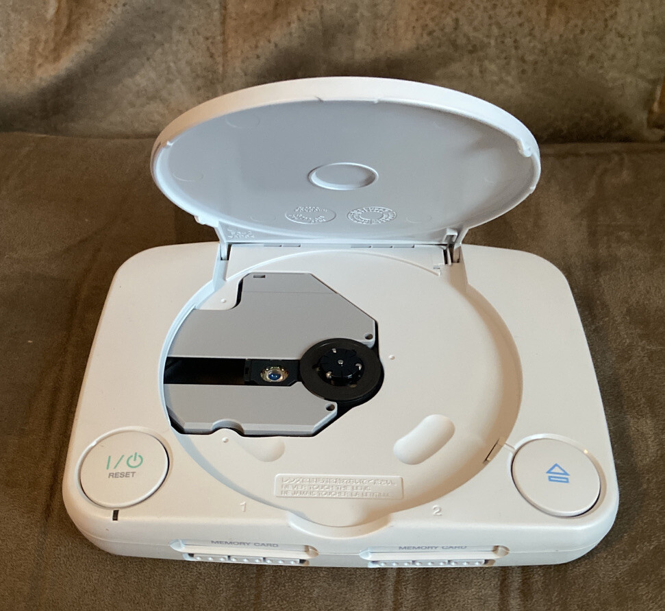 Official Sony PlayStation 1 PS1 Slim PSone Console Complete w Controller! ~ LQQK