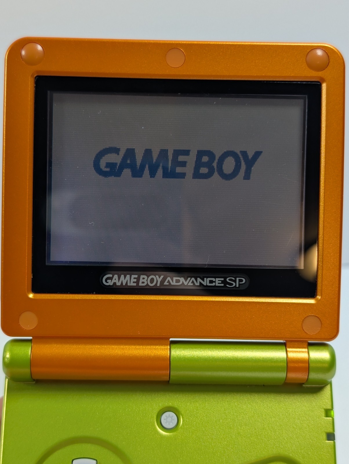 Nintendo Game Boy Advance SP GBA SP Lime Green & Orange Shrek Edition AGS-001