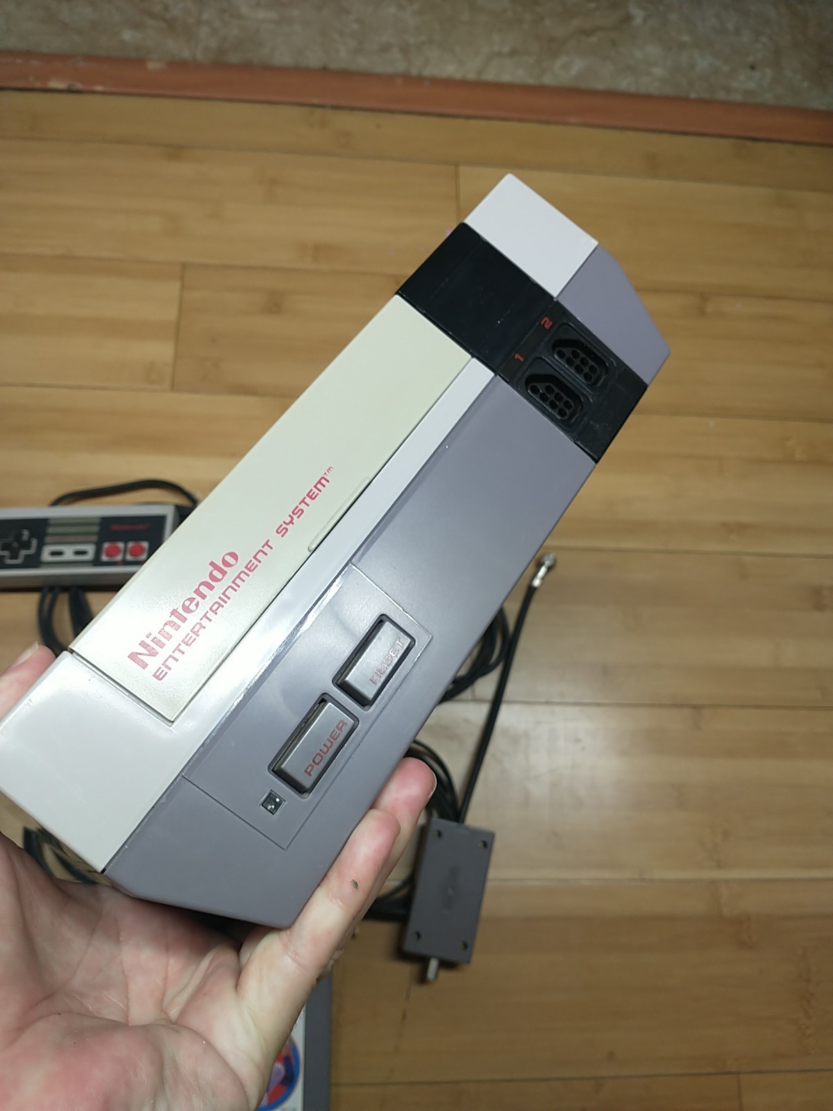 Nintendo NES Console With Game TESTED & WORKING! Read Description Please