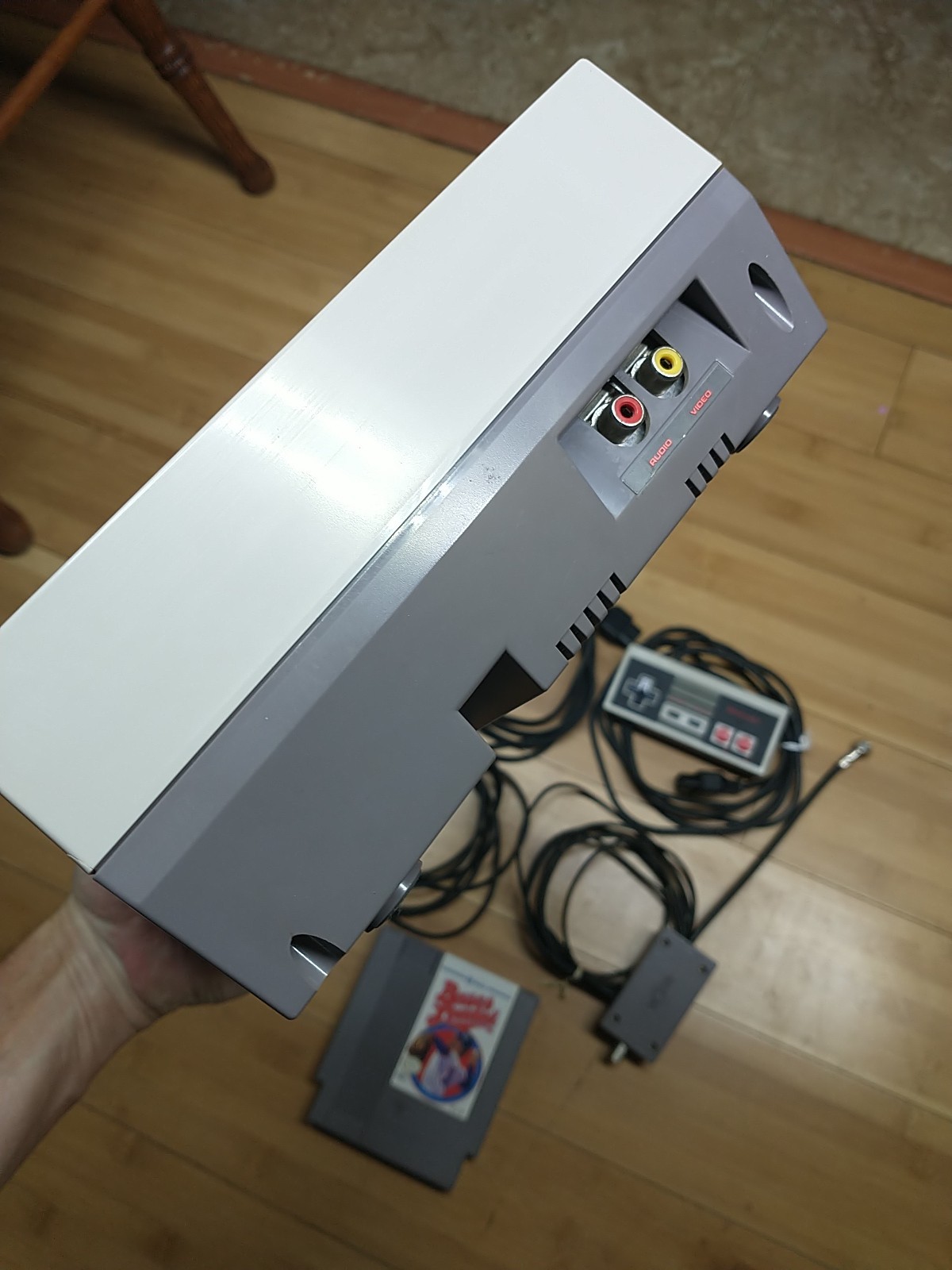 Nintendo NES Console With Game TESTED & WORKING! Read Description Please
