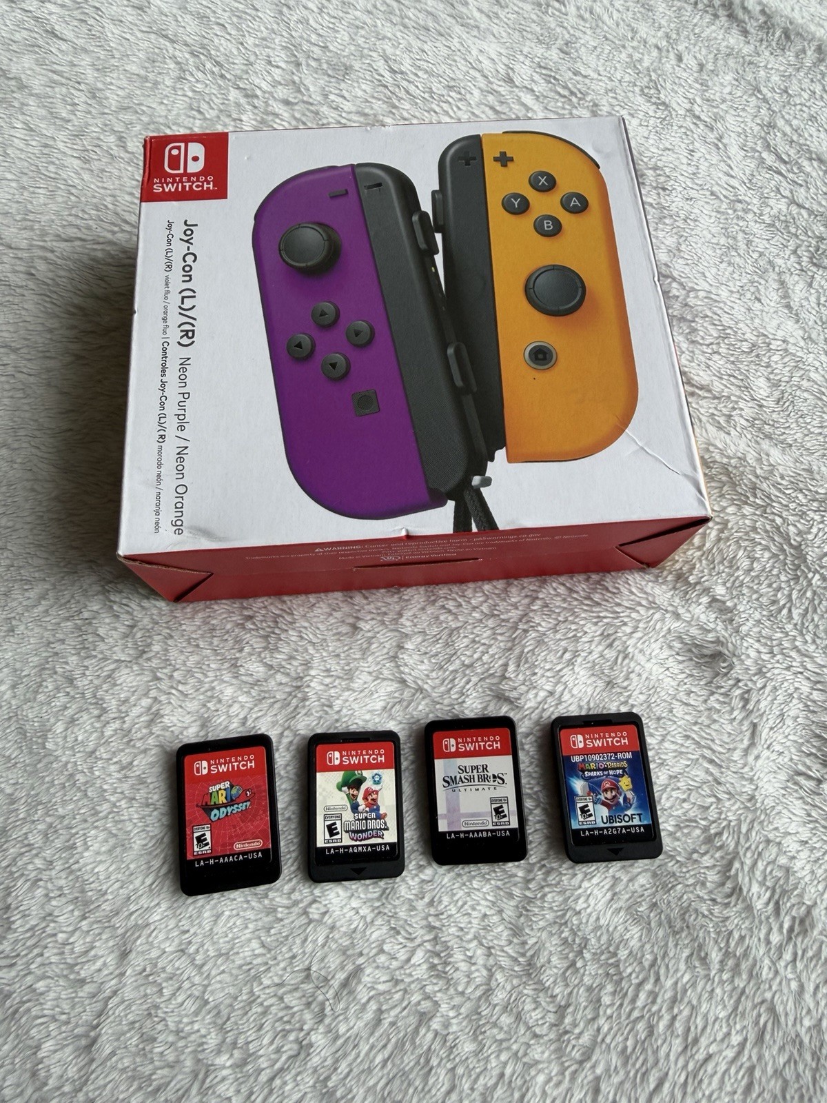 Nintendo Switch Full Set with Console, Charging Case, Controller