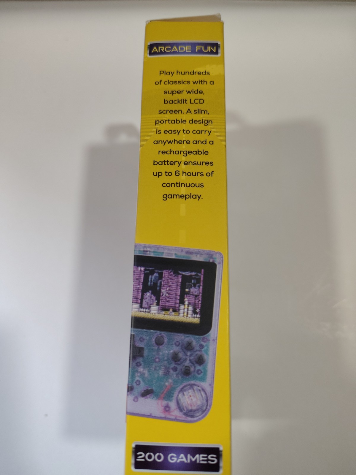 Merkury Innovations Arcade Fun Portable Game Console 200 Games 2025 (New/Sealed)