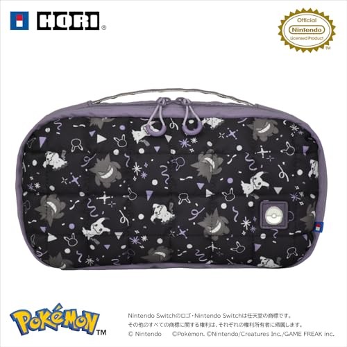 Hori Quilted Medium Pouch for Nintendo Switch 2 (Gengar, Mimikkyu) NEW
