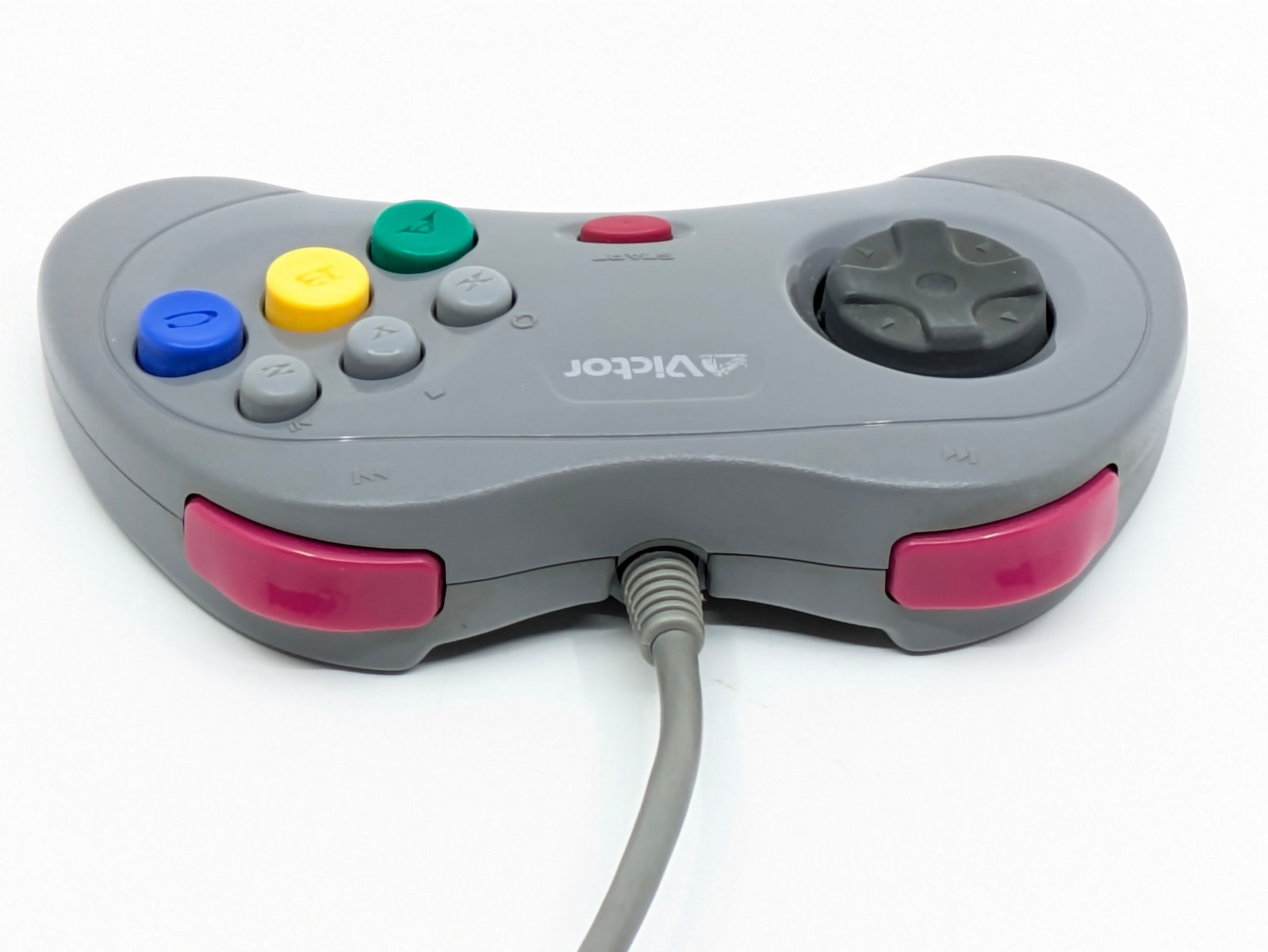 Sega Victor V-Saturn RG-JX2 Gray Console Complete Set NTSC-J Japan Tested