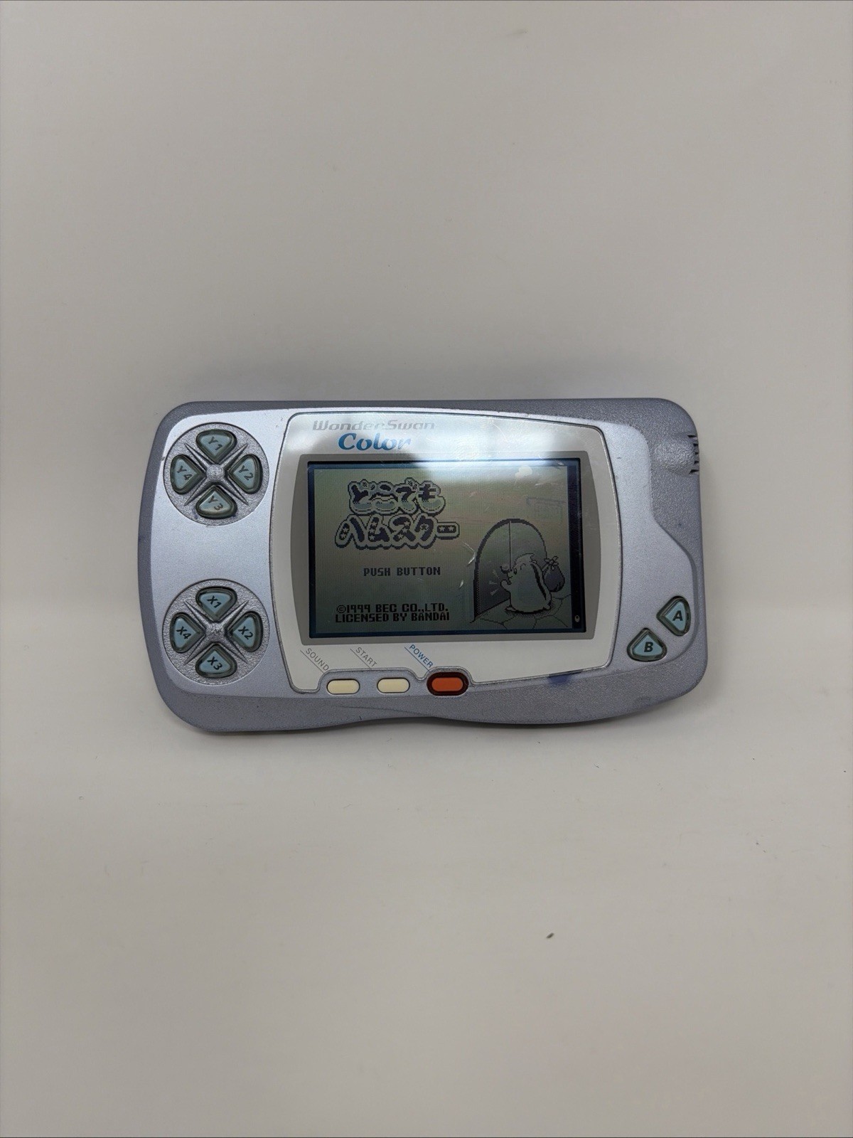 WonderSwan Color & Dokodemo Hamster Game – US Seller – Tested & Working!