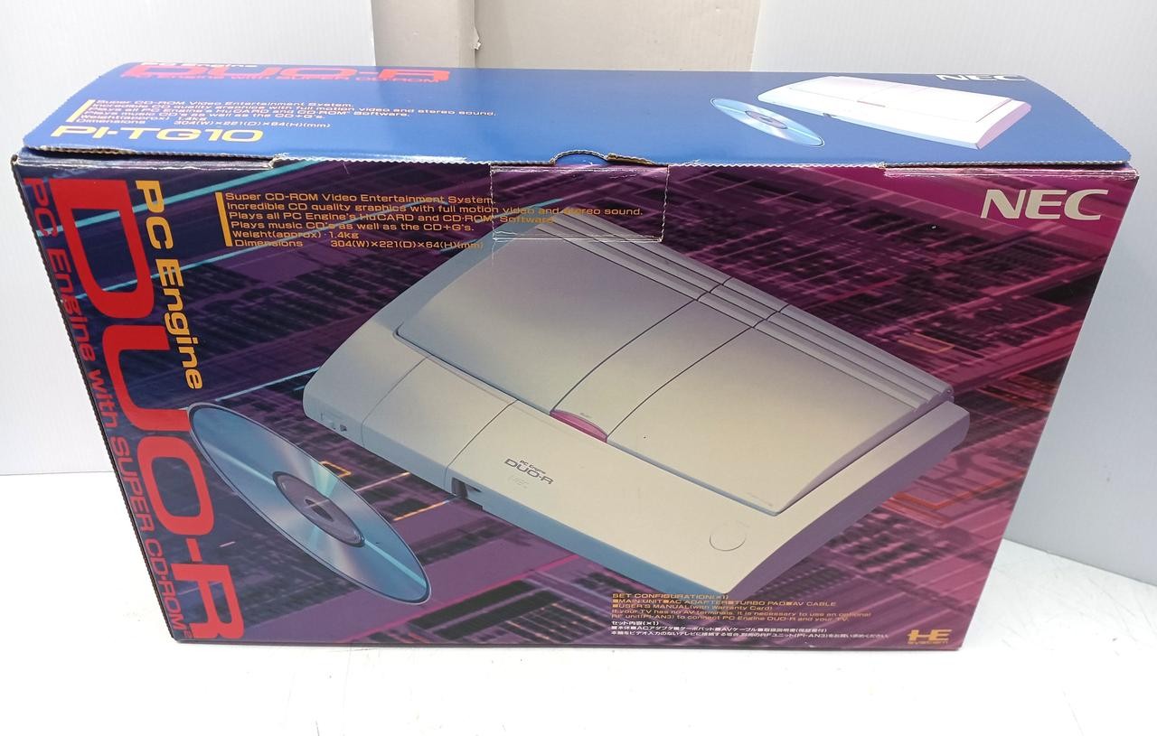 NEC PC Engine DUO-RX DUO RX DUORX Console Console System Tested Work