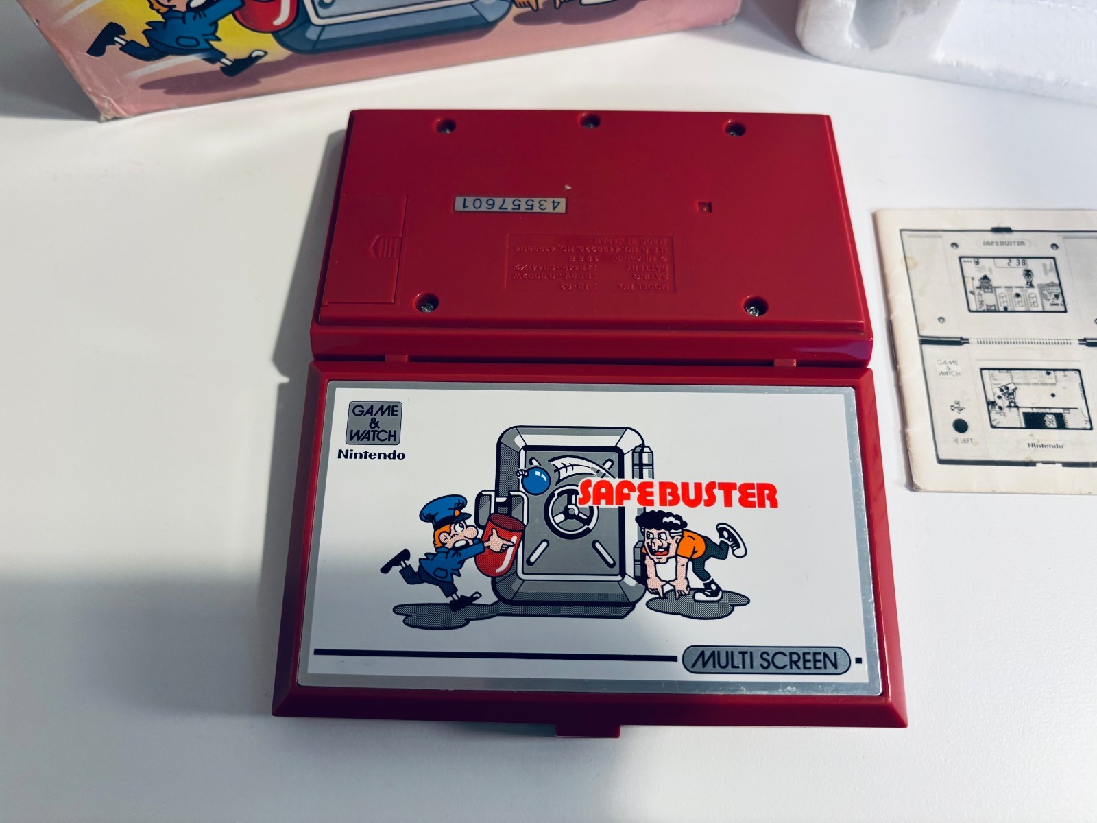 Nintendo Game & Watch SAFE BUSTER battery operated electronic classic toy games