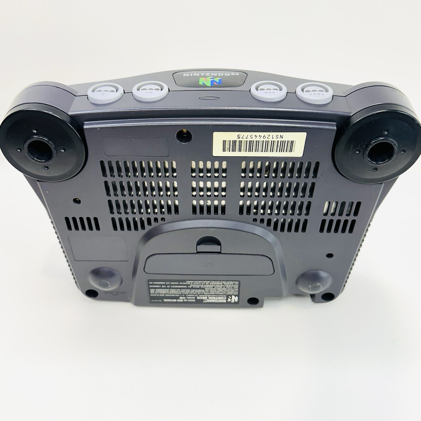 Nintendo 64 Console For Parts or Repair N64 Jumper Pak No Expansion Cover READ