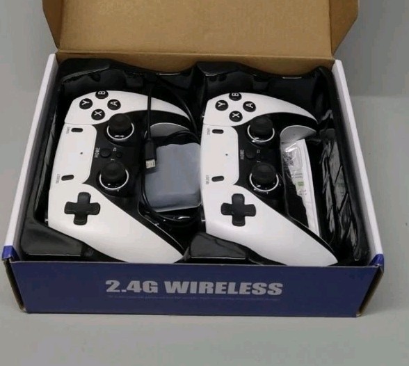 4K HDMI TV 20000+ Video Game Stick Retro Gaming Console w/ 2 Wireless Controller