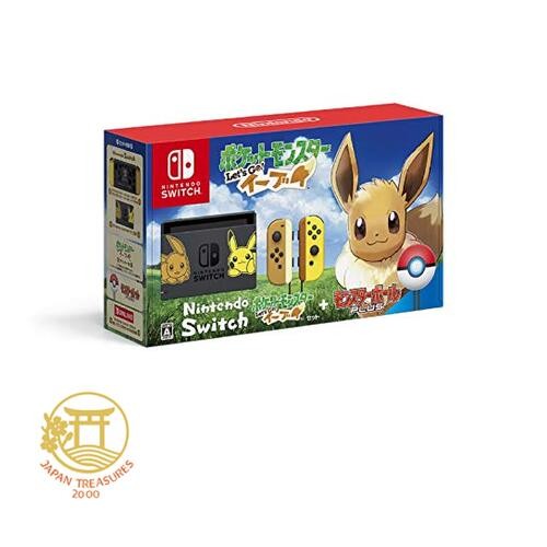 Nintendo Switch Pokémon Let’s Go! Eevee Set with Poké Ball Plus