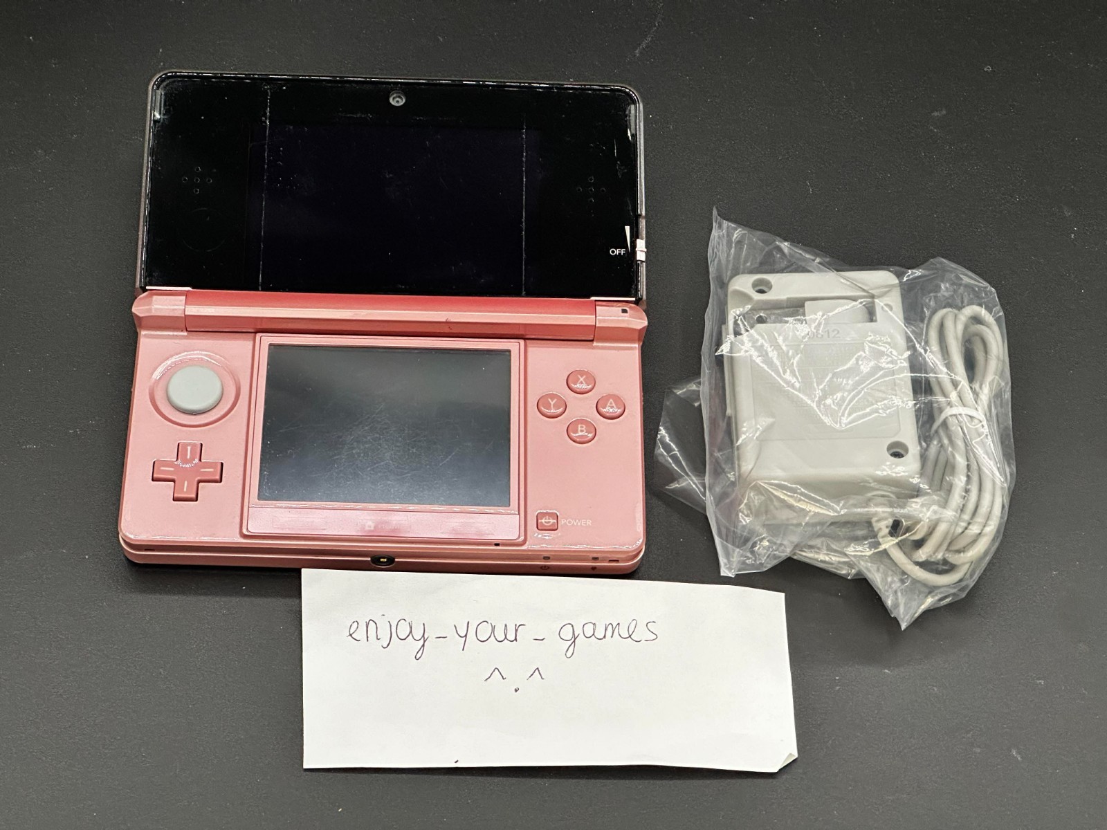Nintendo 3DS | English | Charger | Pick Your Color | USA Seller – Ship in 1-DAY