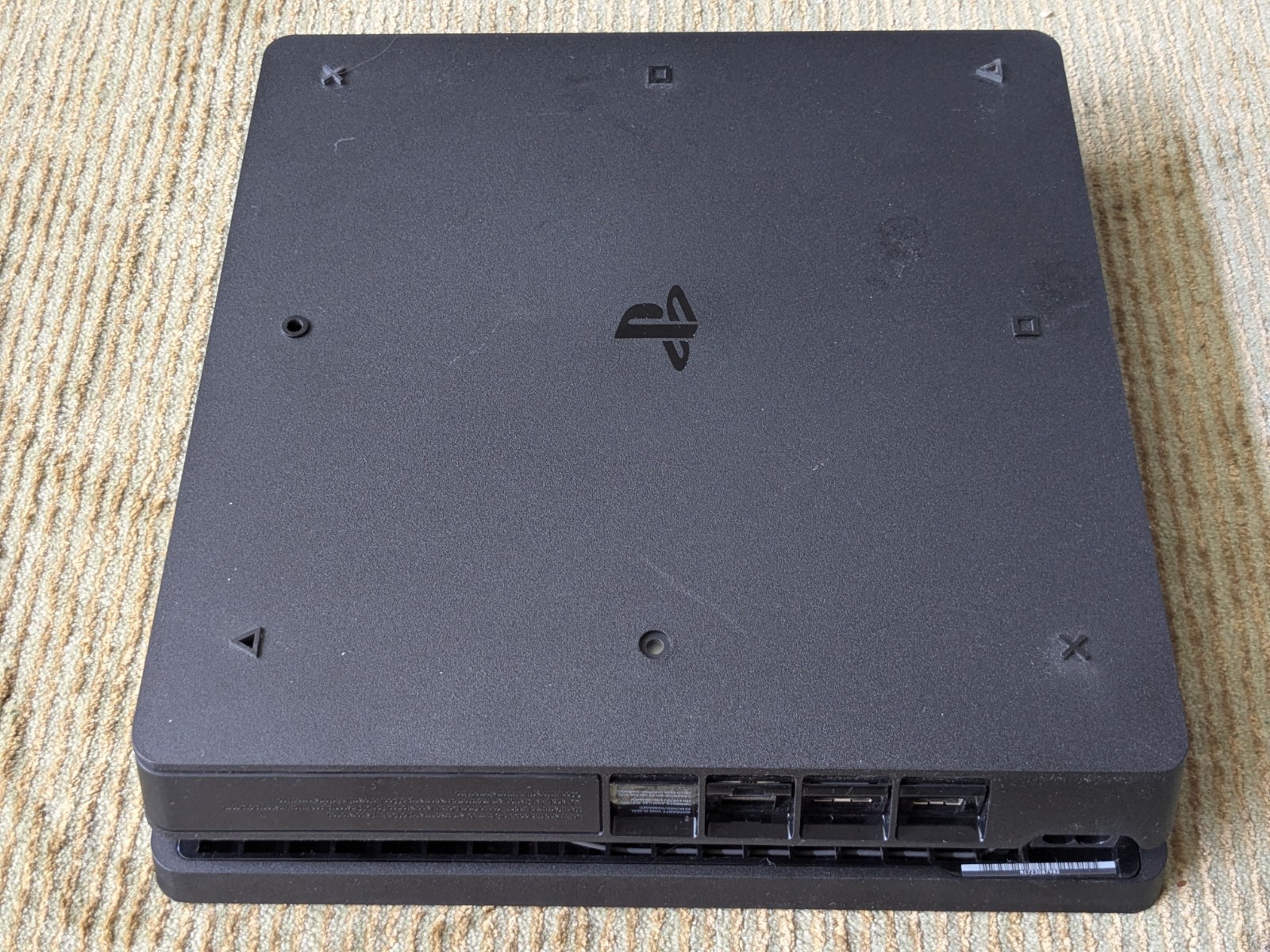 Sony Playstation 4 Slim PS4 500GB Console Controllers Cables LOW FIRMWARE 7.50
