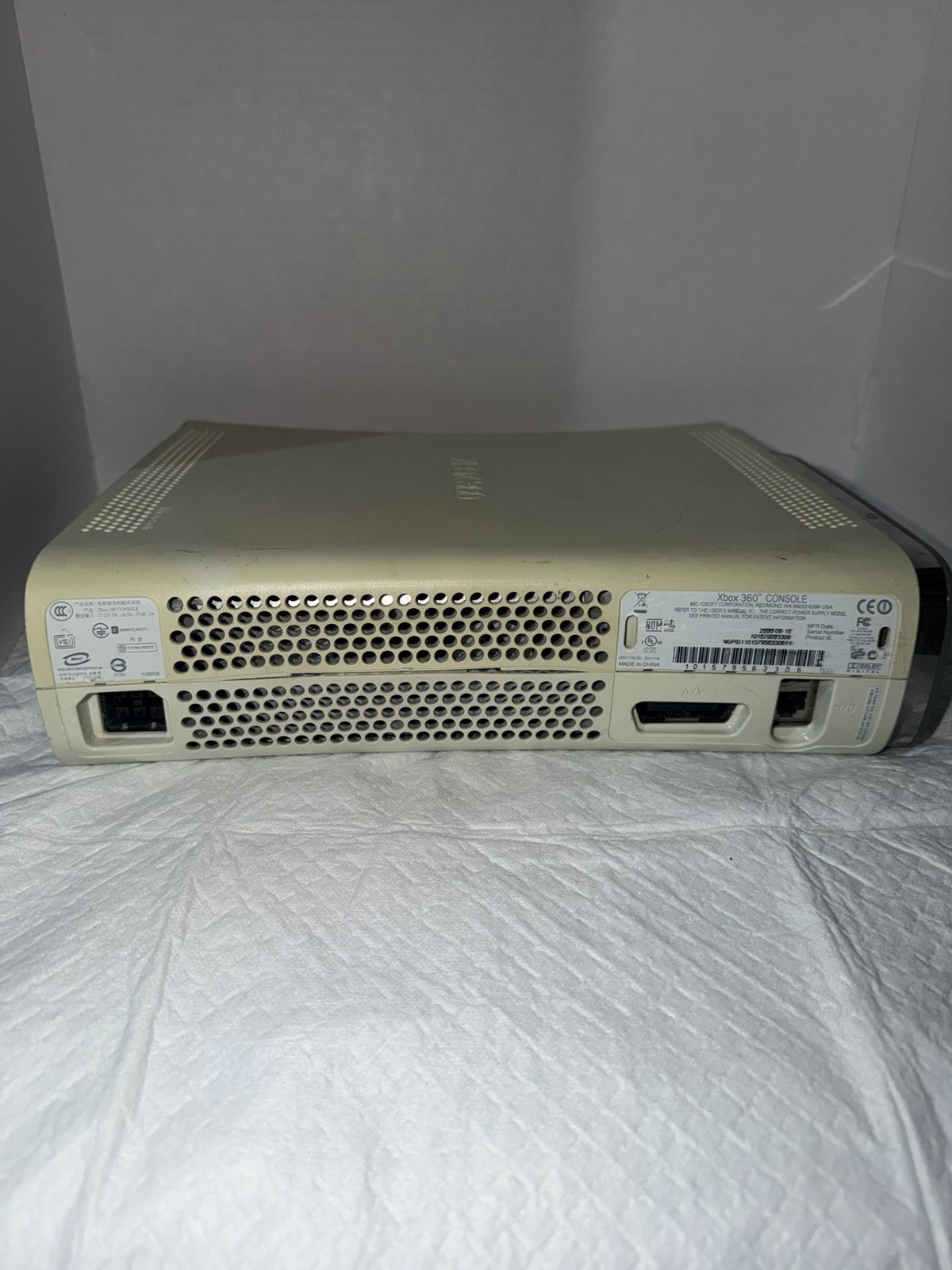 Microsoft Xbox 360 White Console 20GB HDD HDMI 1080p NTSC-U/C (US/CA)
