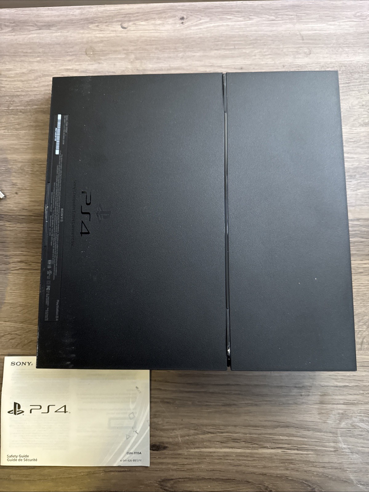 SONY Playstation 4 PS4 Jet Black Console 500GB CUH-1115A Firmware 1.75 In Box