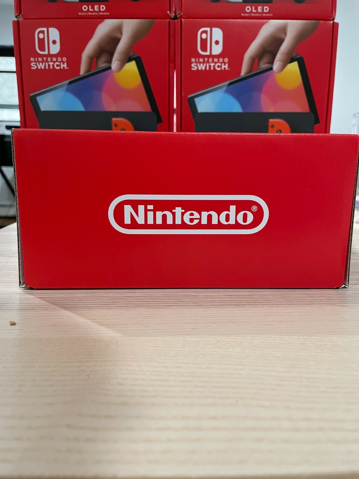 Brand New Nintendo Switch Oled – Neon Red Blue Joy-Con – In hand – Fast Shipping