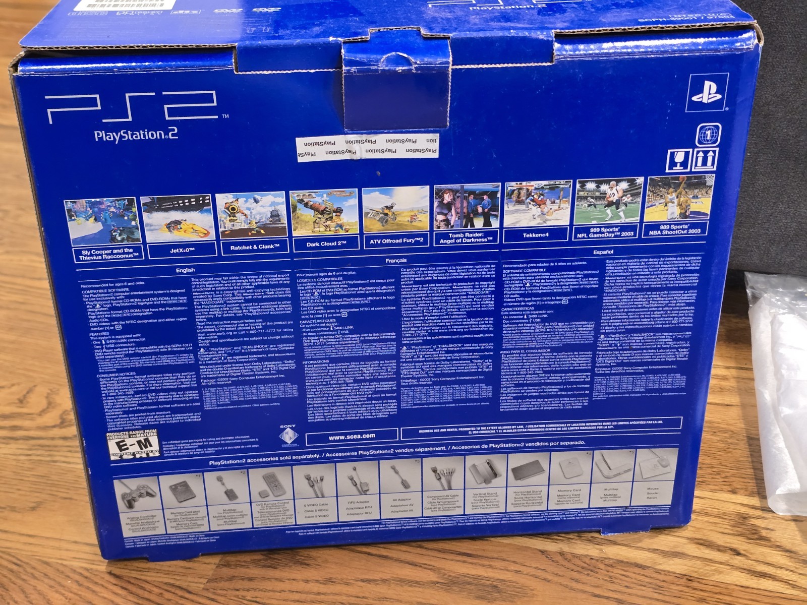 2002 PS2 Fat Console Time Capsule CIB Walmart Bag Matching Receipt Spyro Game.