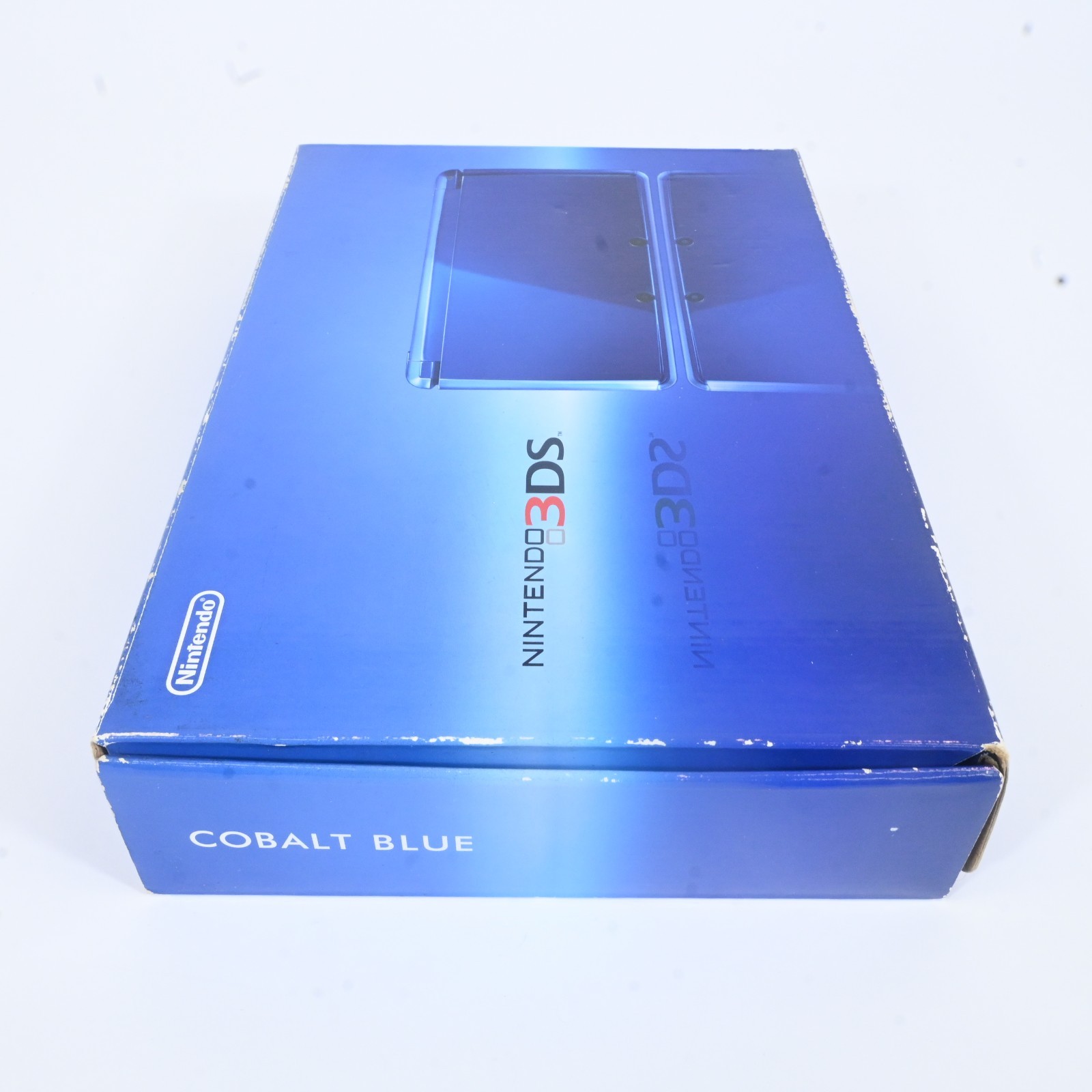 Nintendo 3DS Aqua Blue Console Boxed Tested w/ Charger NTSC-J Monster Hunter 4