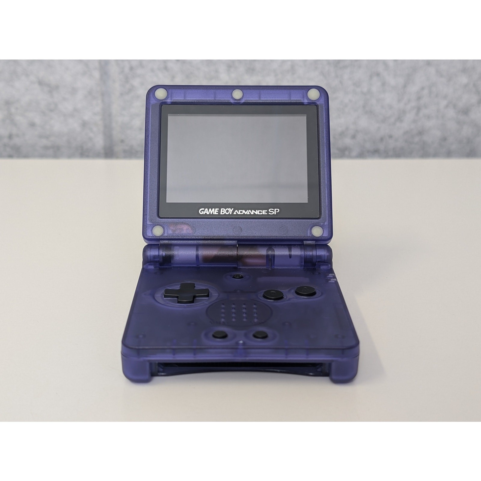 Nintendo GameBoy Advance SP AGS-101 – Transparent Purple – USED