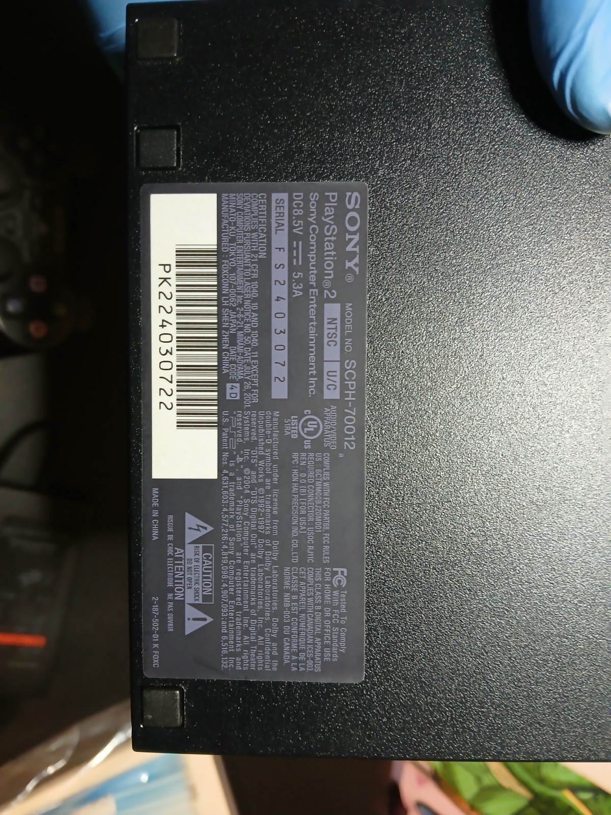 ✅ SONY PLAYSTATION 2 PS2 SLIM CONSOLE COMPLETE IN BOX CIB TESTED WORKING ✅