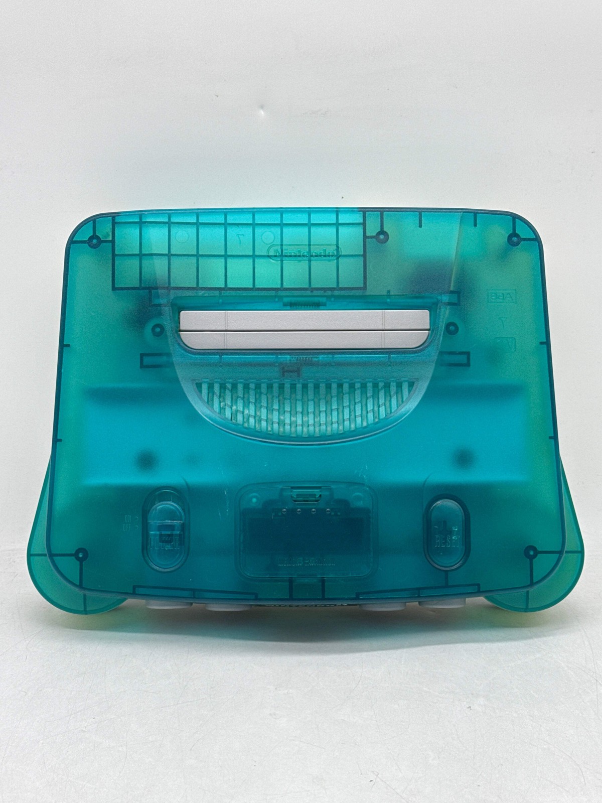 Nintendo 64 NUS-001(JPN) Video Game Console Clear Blue