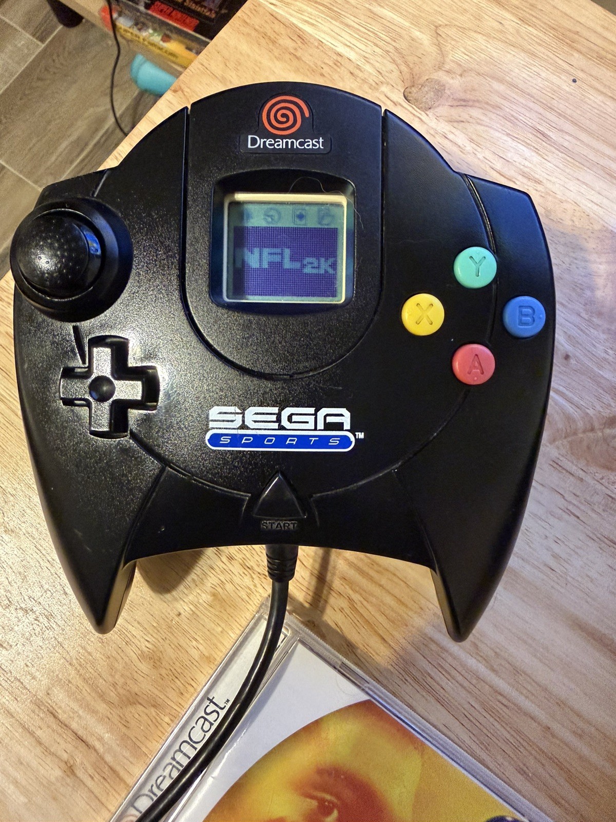 SEGA Dreamcast SPORTS Edition Black With Controller OEM Nice Cond New Capacitors