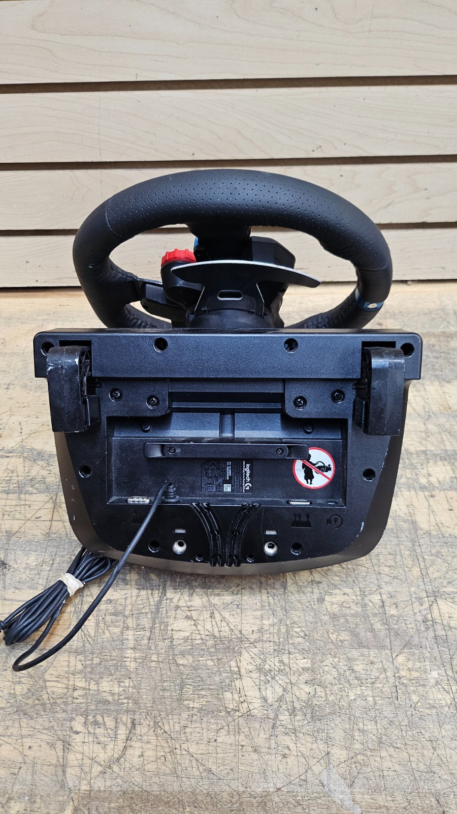 Logitech G29 Driving Force Racing Wheel And Pedals – For PS5 PS4 PC *NO CORD*