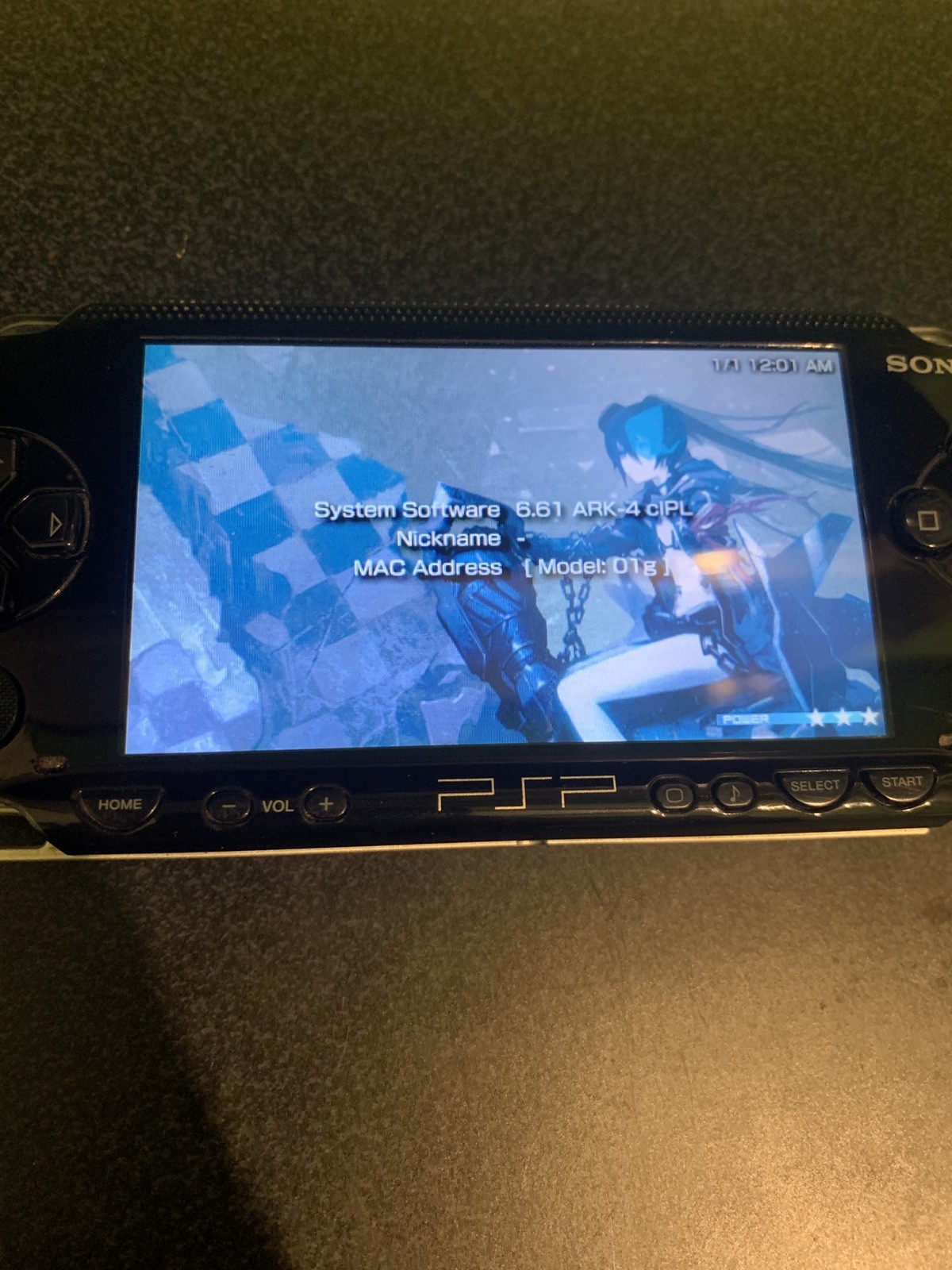PSP-1001 Charger 4GB JB US Battery Themes Games HB Read Description For Details