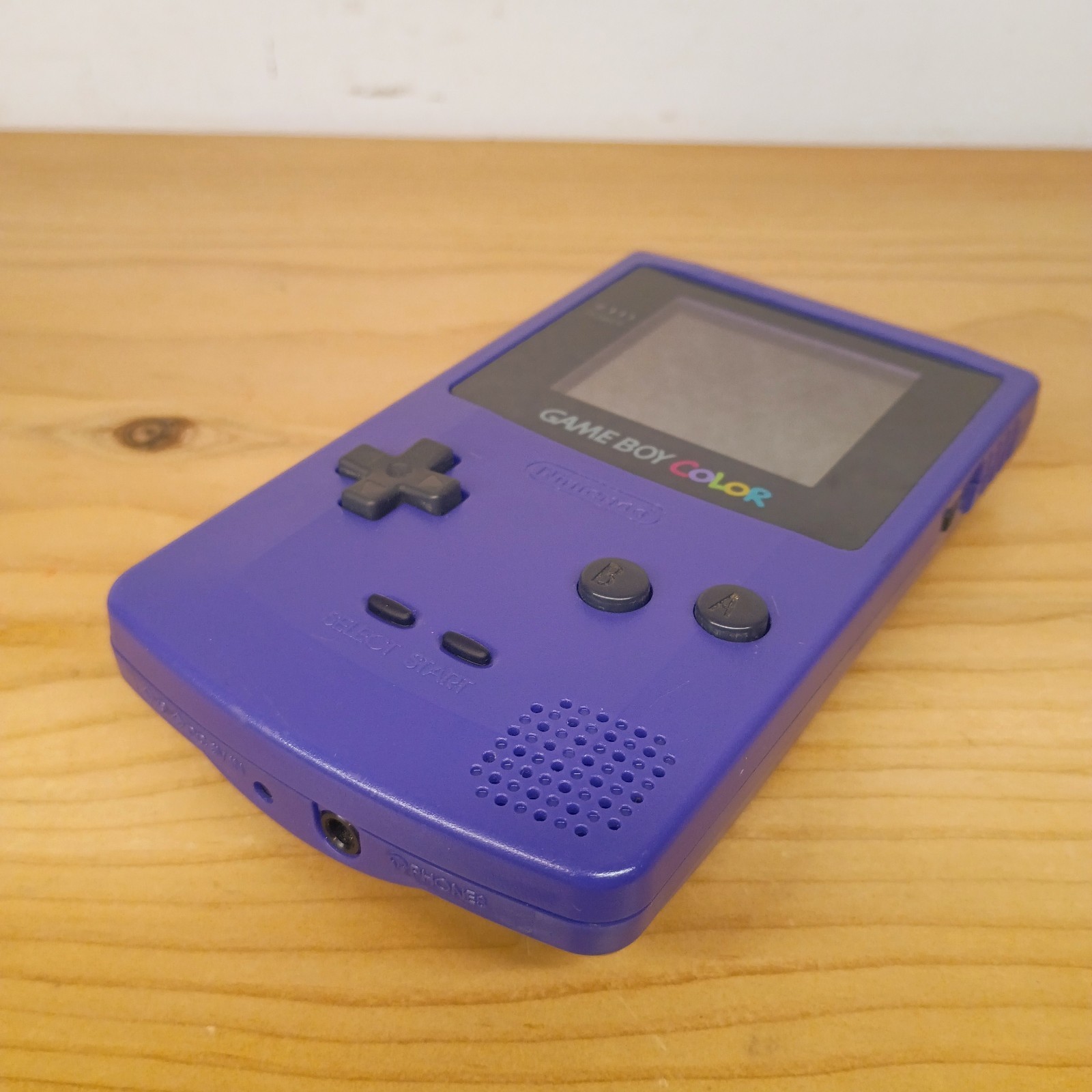 Grape Purple Nintendo Gameboy Color CGB-001 Tested And Working
