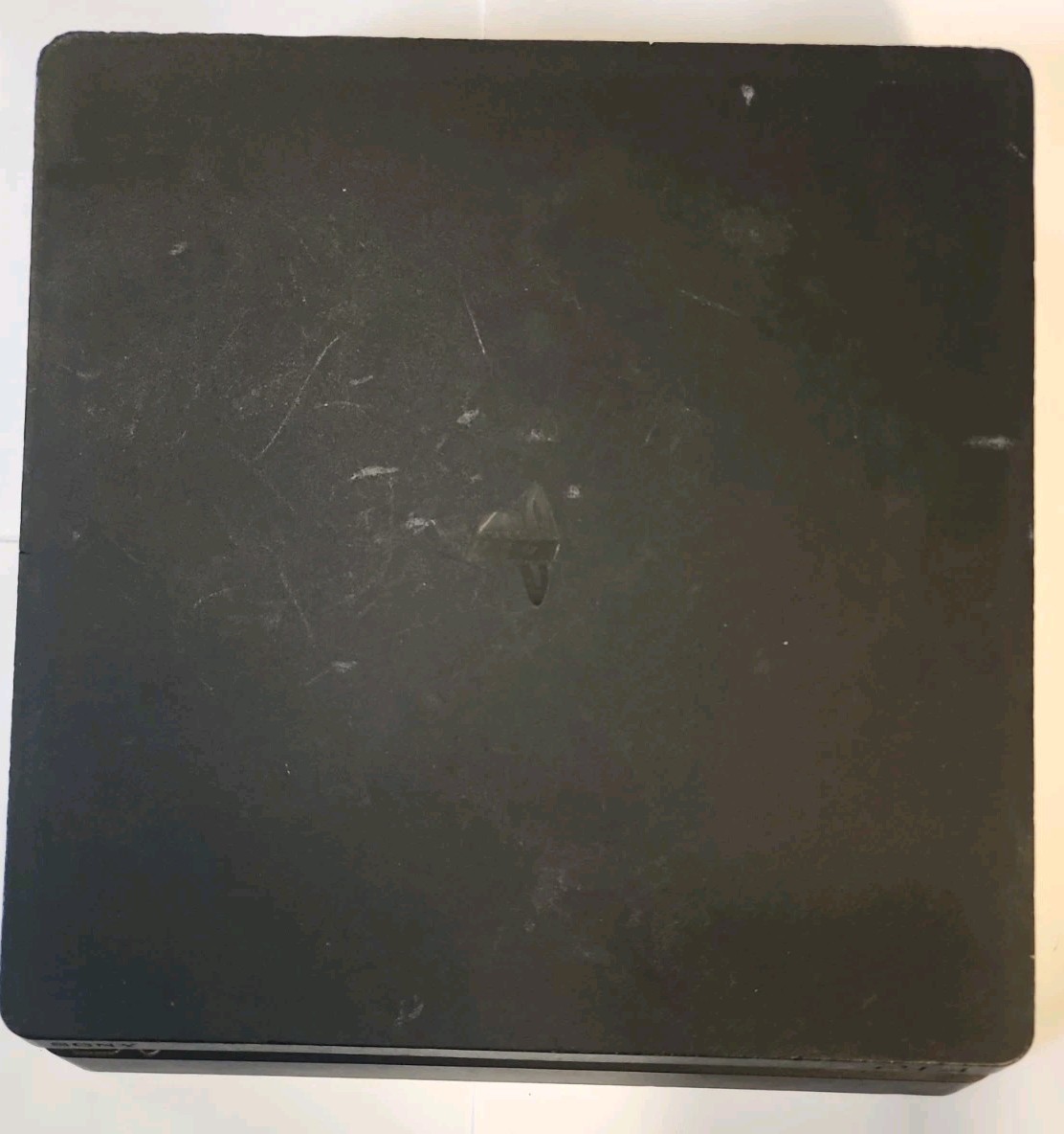 Sony Playstation 4 Slim (PS4) Black- Console Works- CD Drive Needs Repair Only