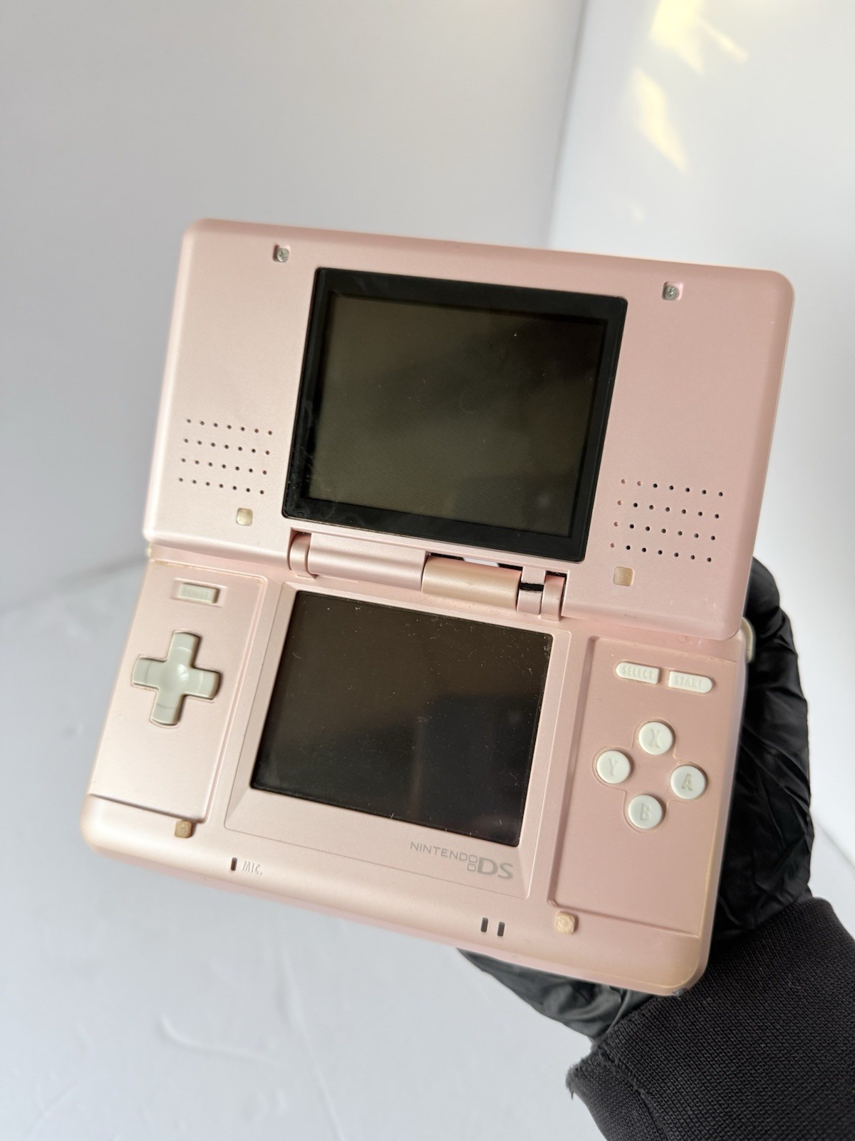 Nintendo Original DS Metallic Pink Console Bundle & Charger Included