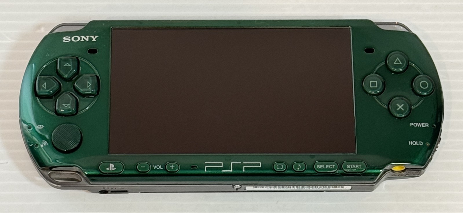 Sony PSP-3000 PSP 3000 Console Green Rare Color Region free – Excellent