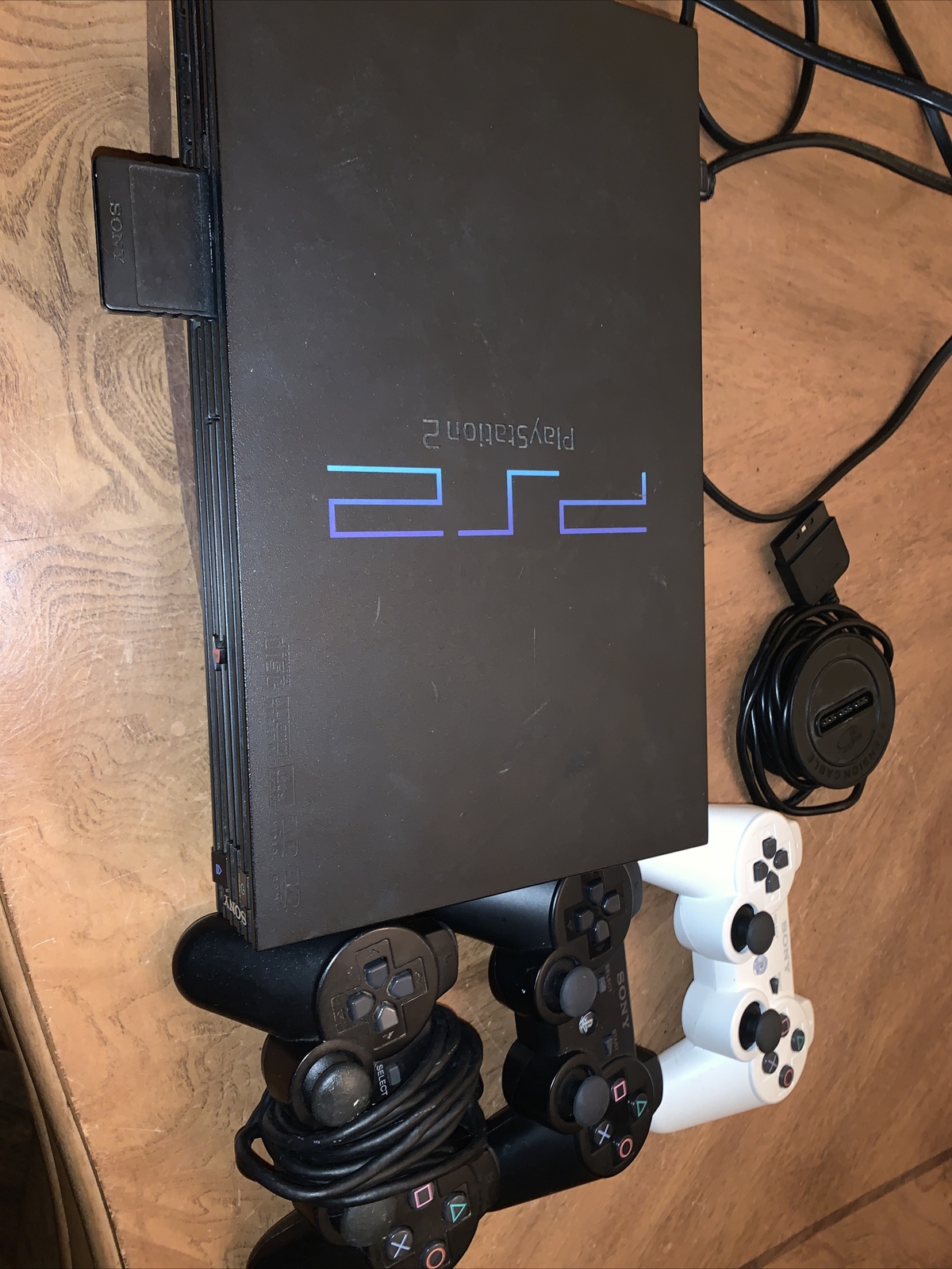 Sony PlayStation 2 Console Plus 2 Wireless & 1 Reg Controller & 8 MB Memory Card