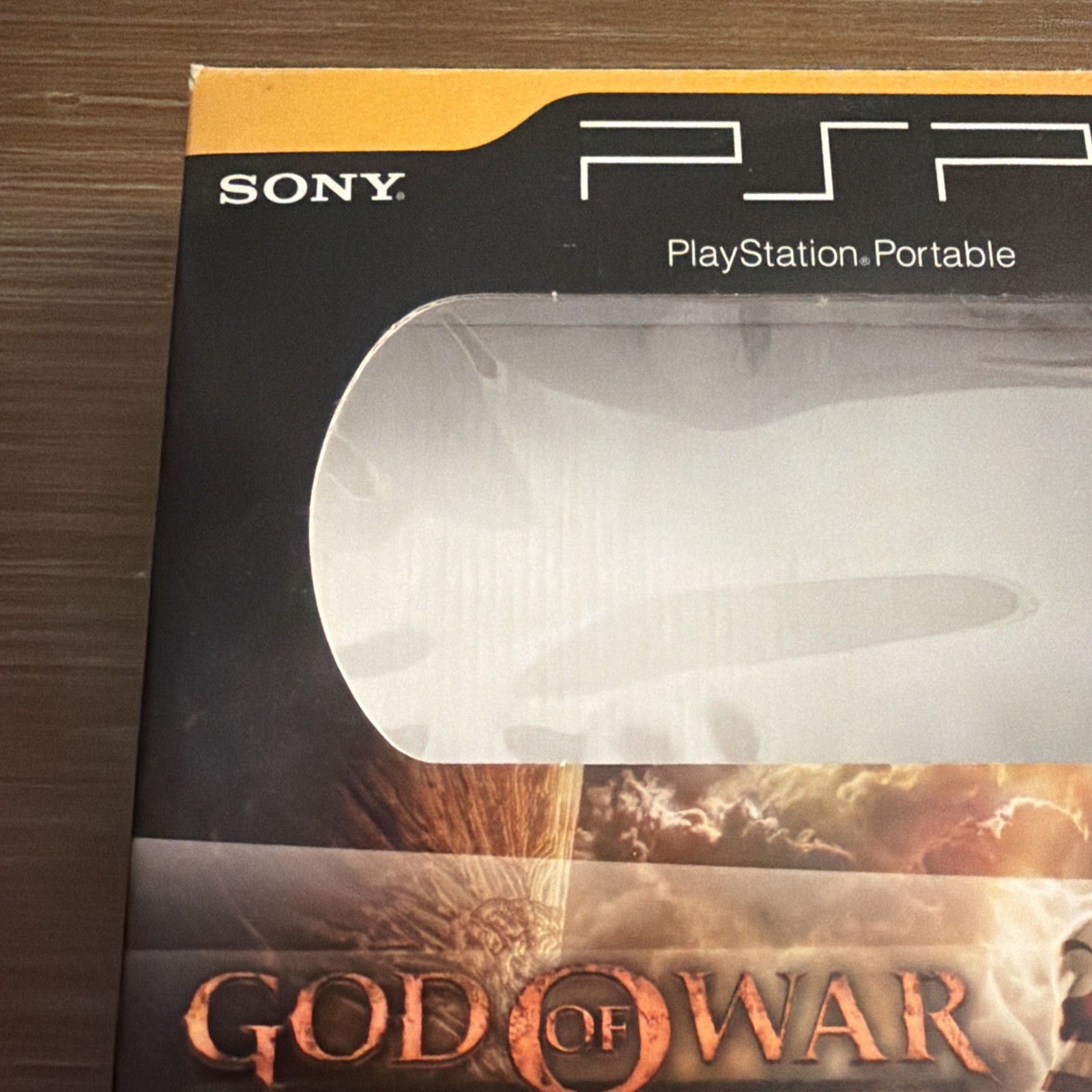 Sony PSP 2001 God of War Console with Box and Manual Tested and Works