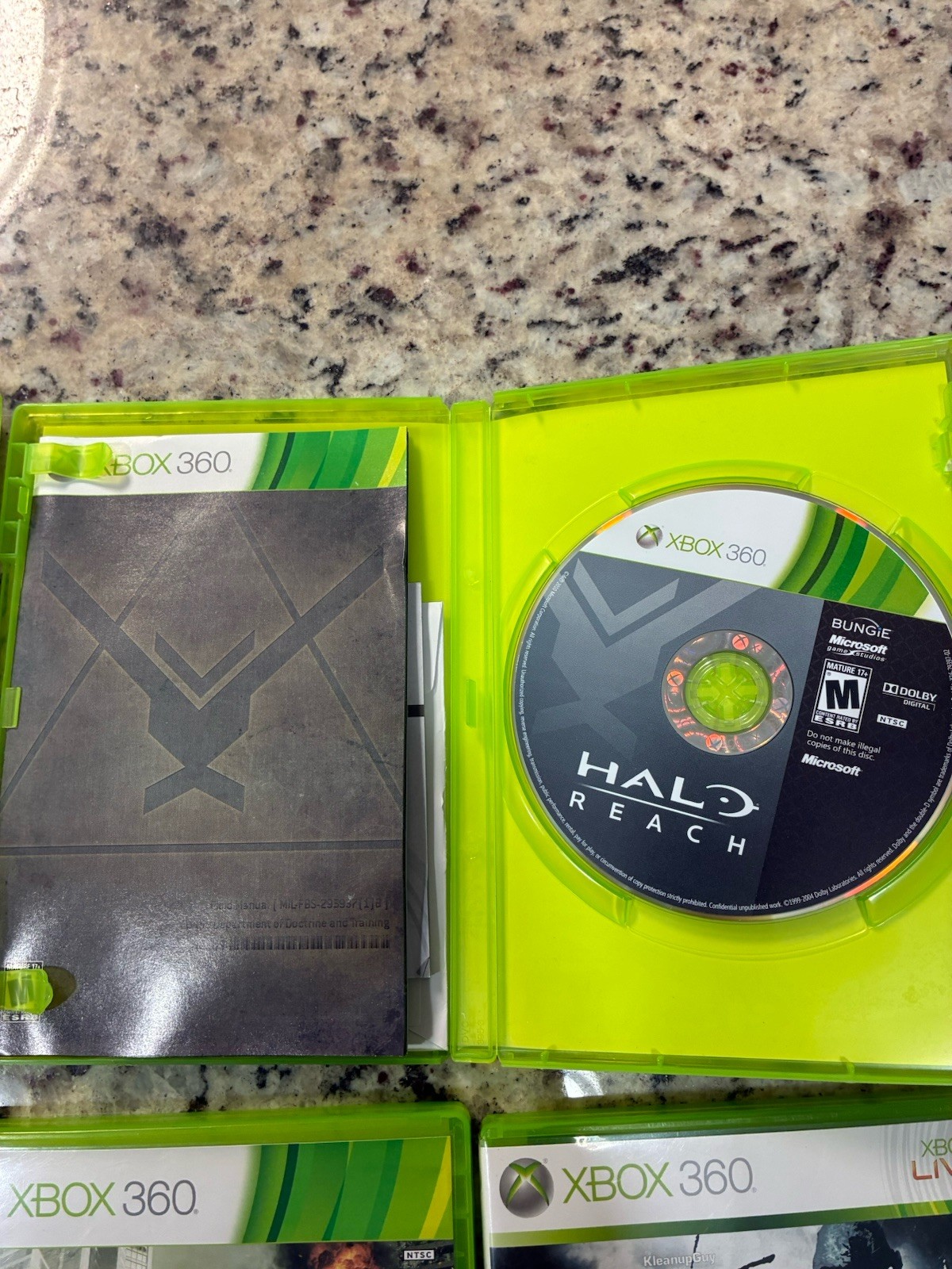Xbox 360 Jasper Console Bundle – 10 Games + Controller – FOR PARTS / AS-IS