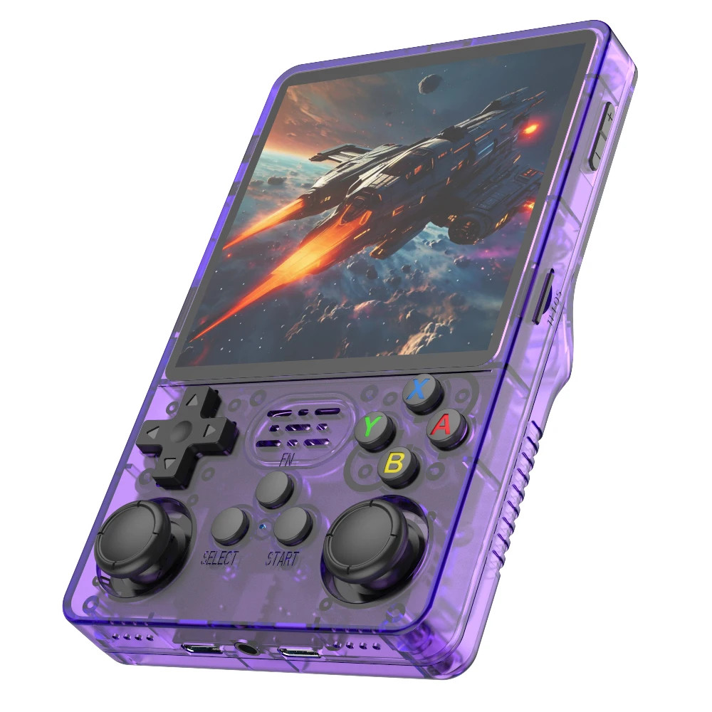 R36Plus Big Screen Linux OS Retro Game Console R36S plus 4.0Inch IPS Screen Wifi