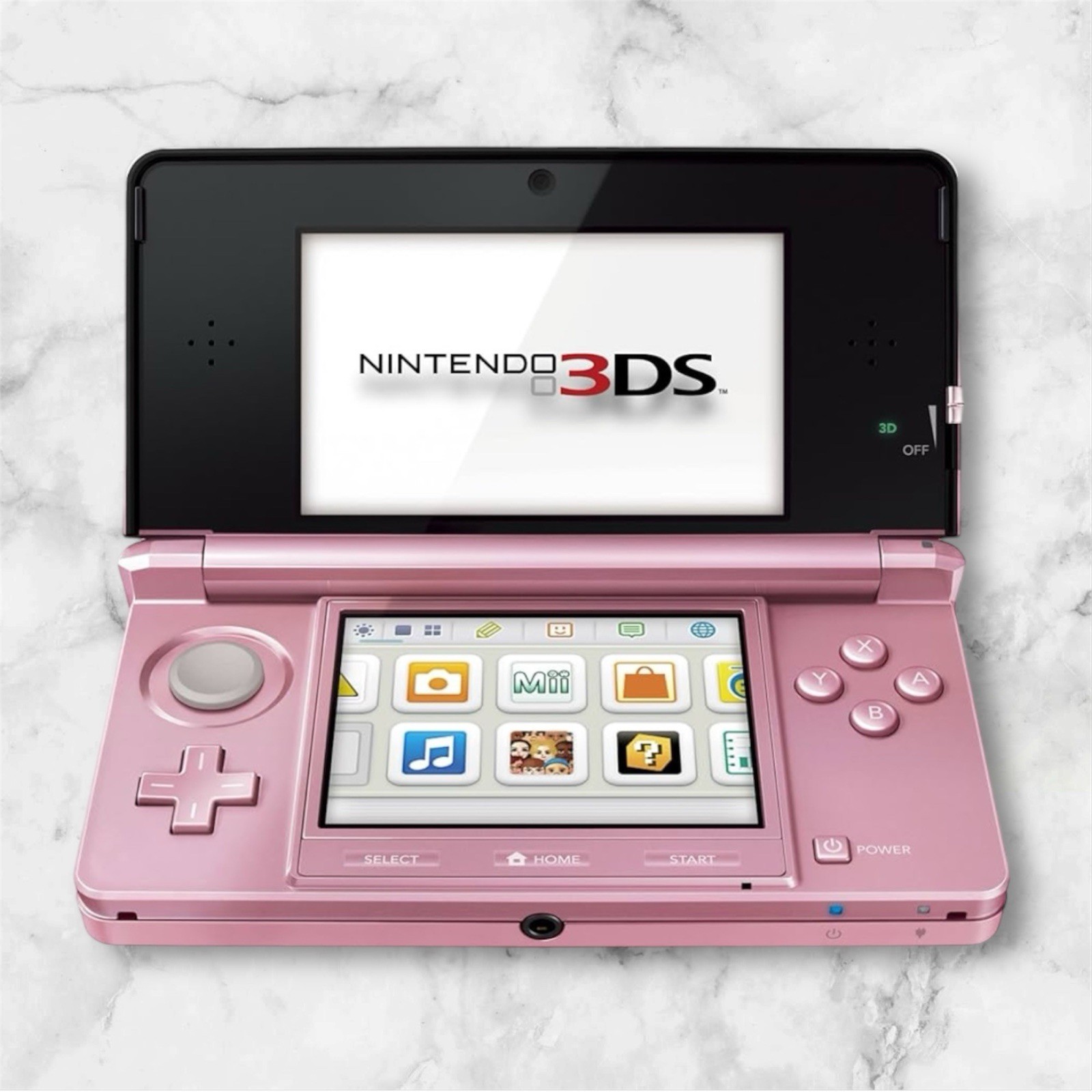 Nintendo 3DS pearl pink handheld system US/Canada Model