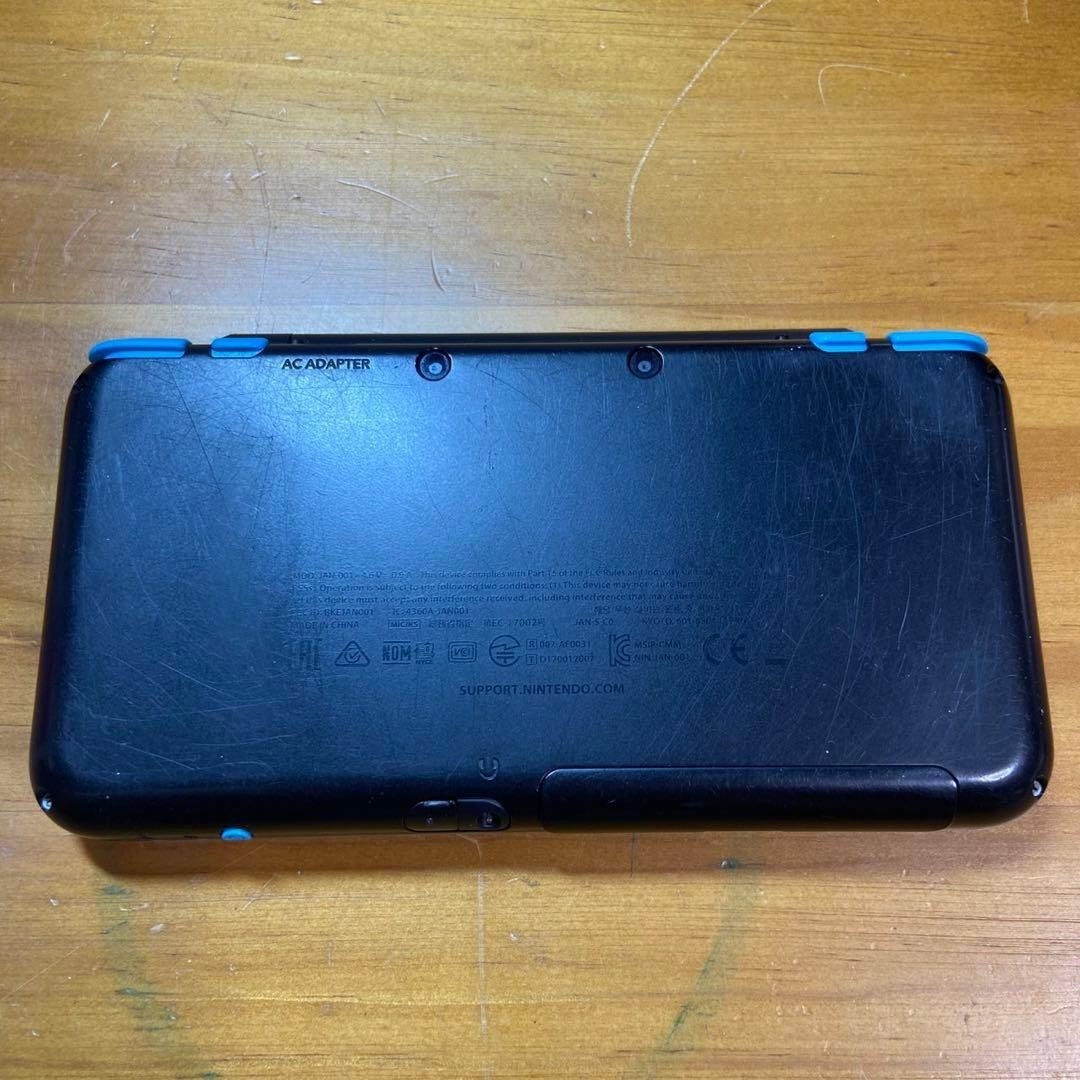 New Nintendo 2DS LL Console, Black x Turquoise, 6081 From Japan