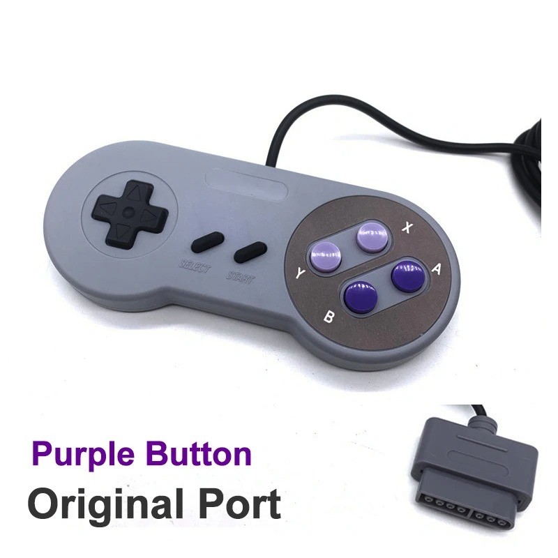 For New Super Nintendo SNES System Console Replacement Controller 6FT SNS-005
