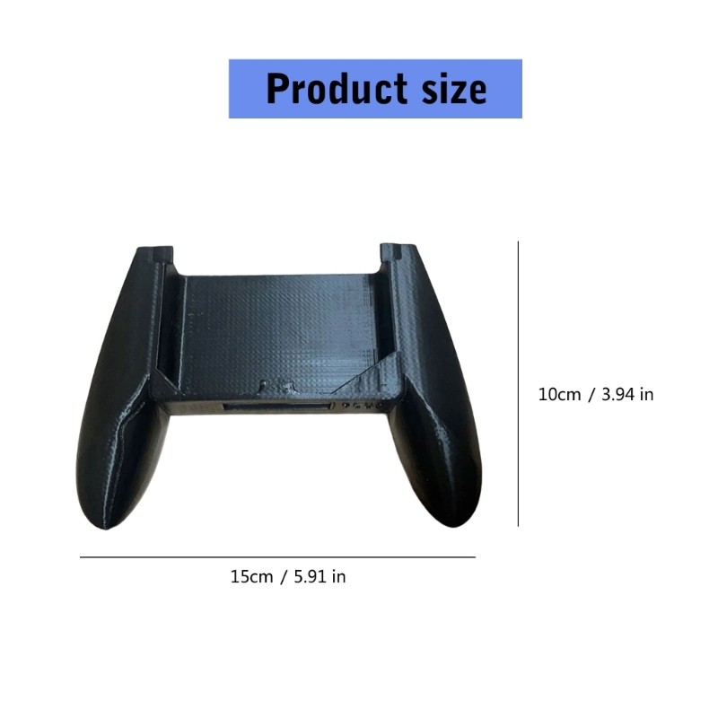 Ergonomic Game Controller Grip Plastic Gaming Handle Grip for Consoles RG35XX