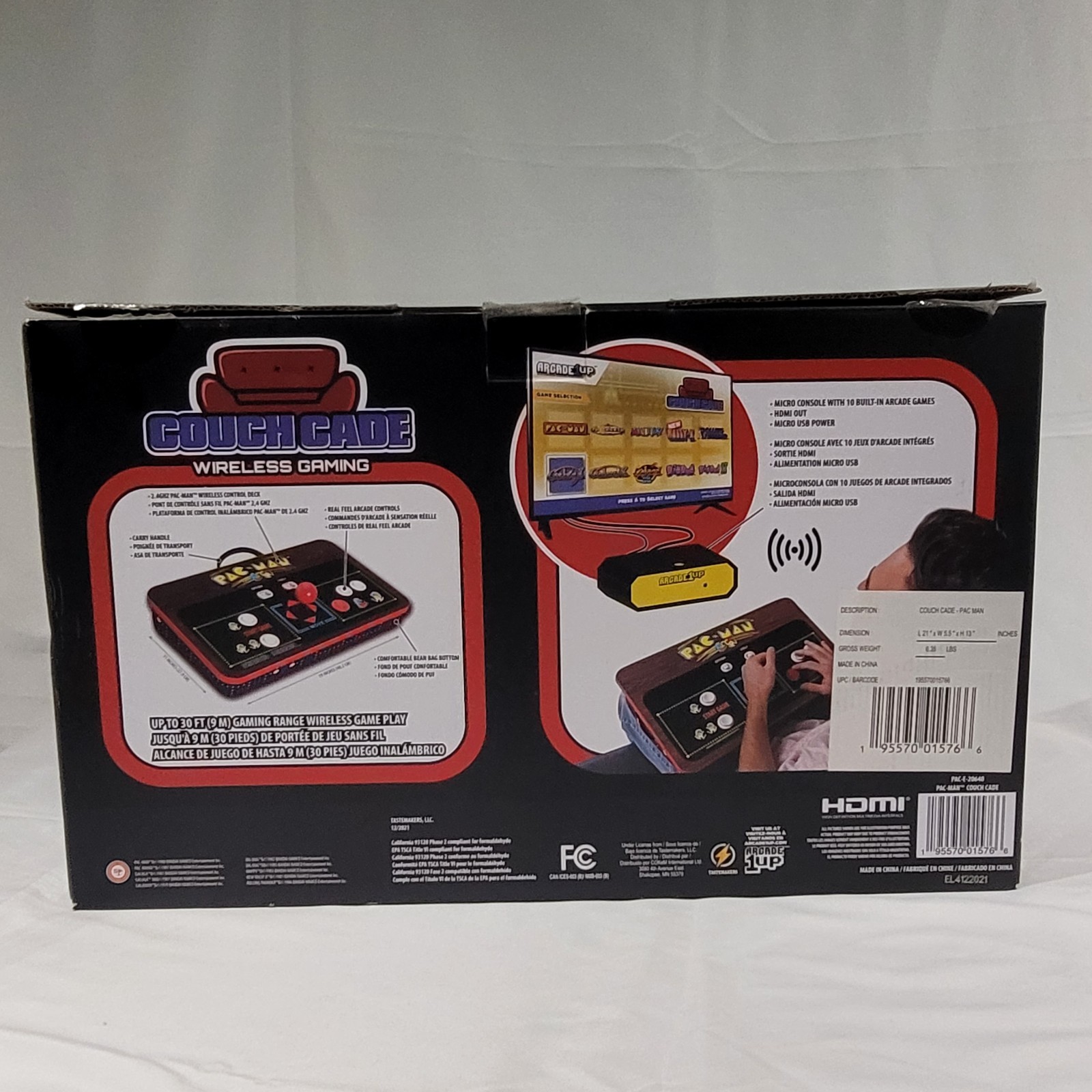 Arcade1up PAC-E-20640 Home Console Couch Cade