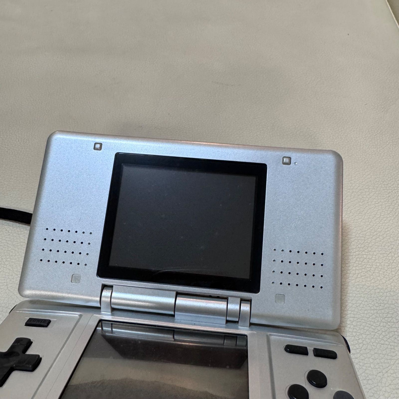 Original Nintendo DS NTR-001 Console Silver Tested Working from Japan