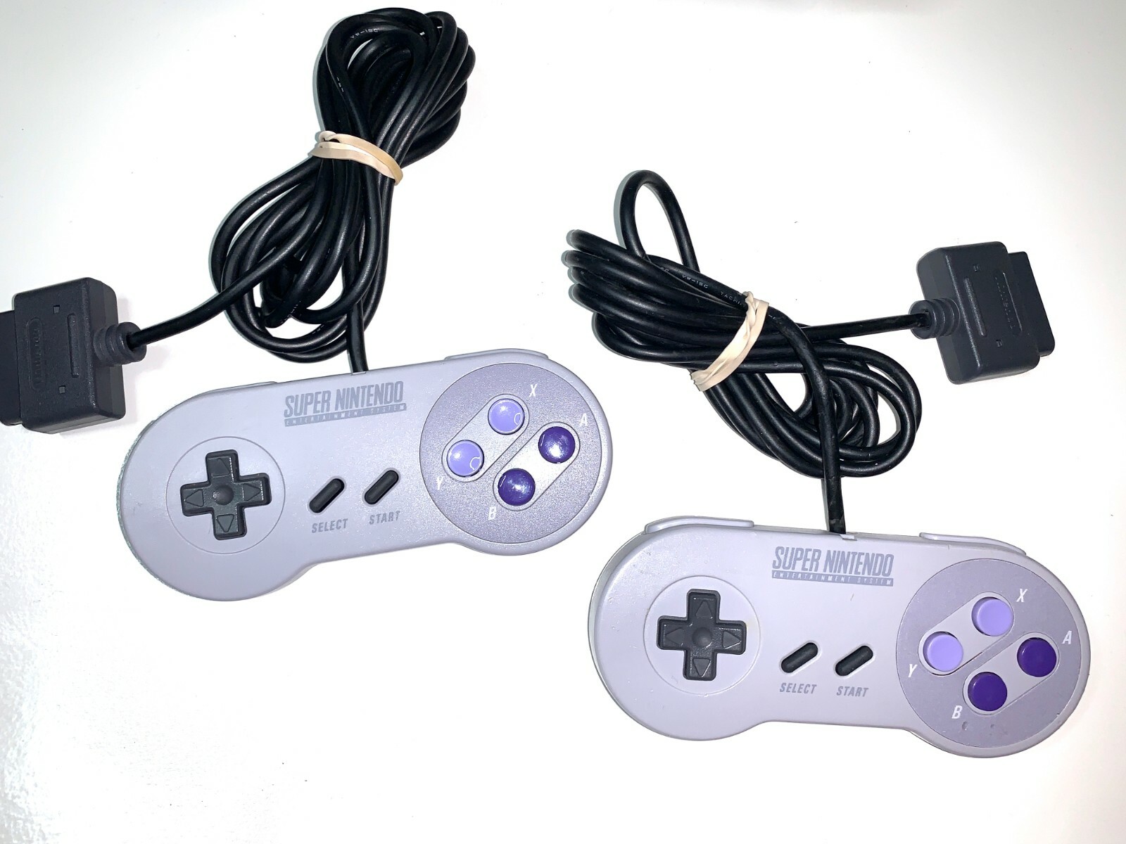 Super Nintendo SNES System Console With 2 OEM Controllers Authentic & Clean!!
