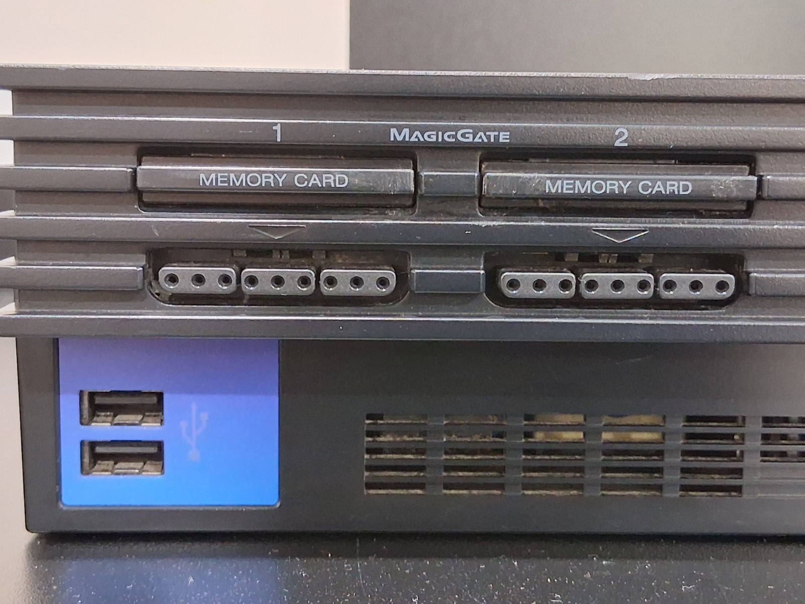 PS2 Model SCPH50001 HDMI PlayStation 2 Network Controller 6 Game Lot FAT Bundle