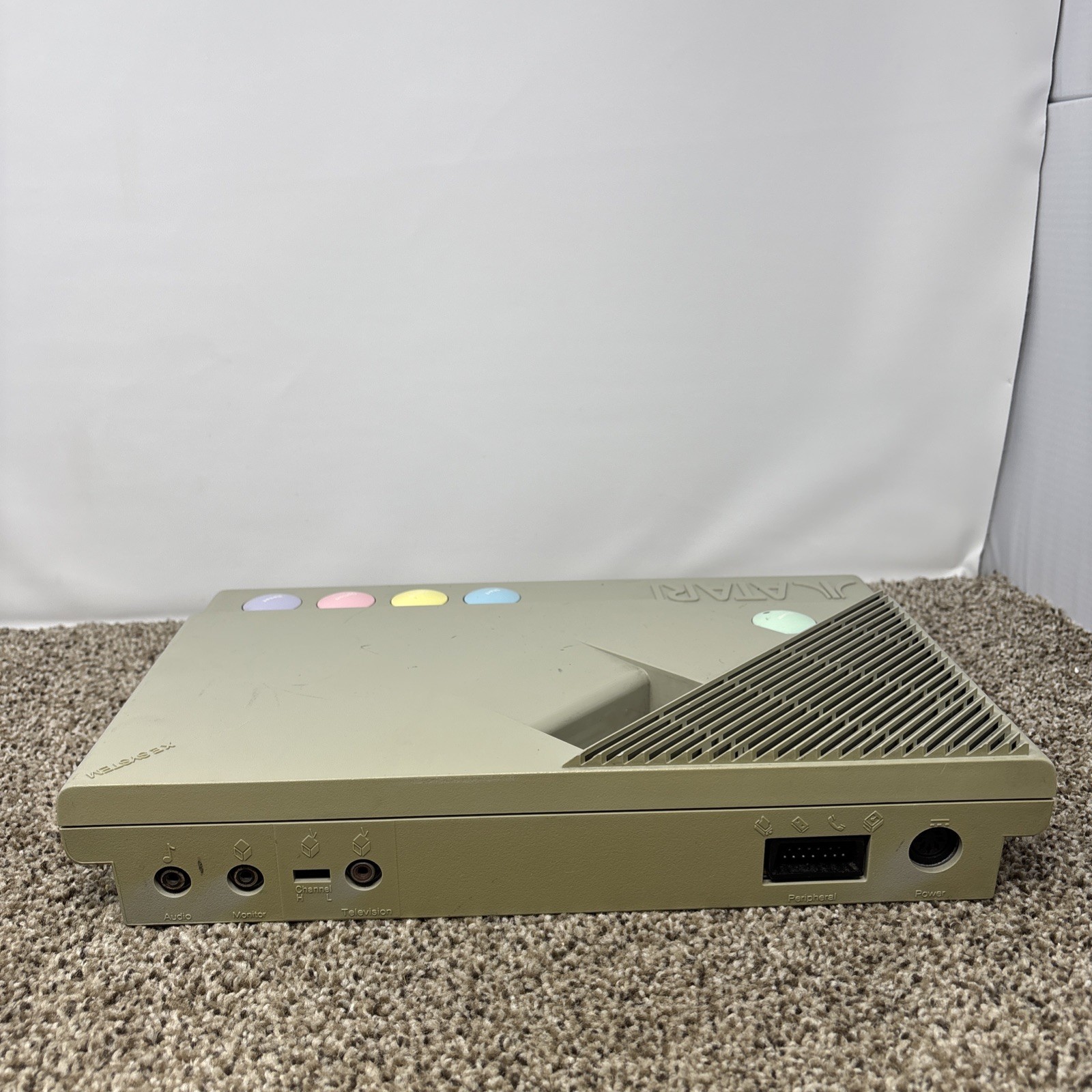 Atari XE Game Console Keyboard Game System Console Bundle Tested XEGS