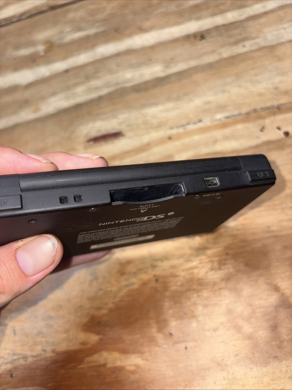 Nintendo DSi Black Handheld System in Box with Charger and Replacement Stylus