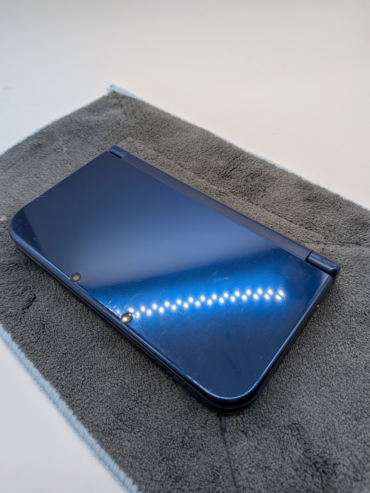 【Excellent5】Nintendo NEW 3DS LL XL Blue Handheld Used Game Console From Japan