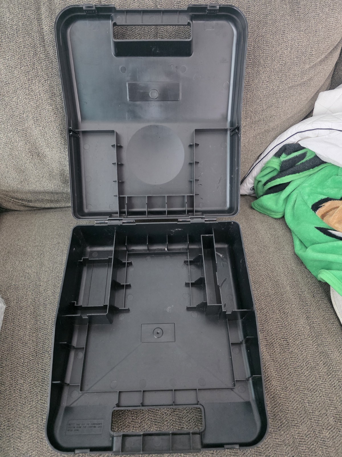 TURBOGRAFX-16 TG16 CD SYSTEM STORAGE CARRYING CASE PINS & HINGES ARE EXCELLENT!